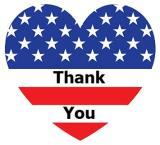 Thank you to all American Veterans