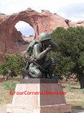 Navajo Code Talkers Memorial Four Corners USA OnLine