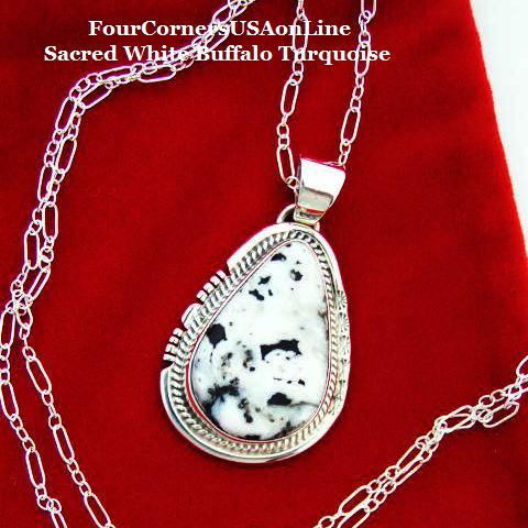 Four Corners USA OnLine White Turquoise Collection