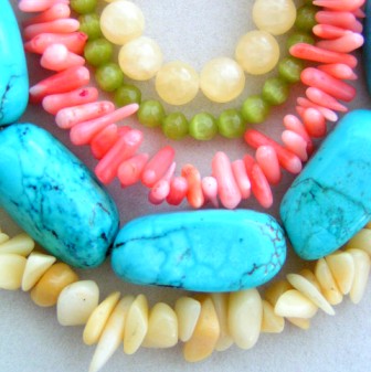 Turquoise Color Dyed Australian Magnesite