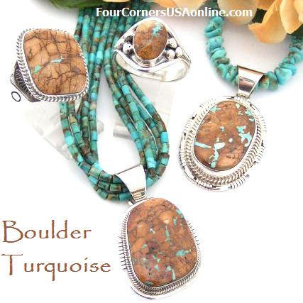 boulder turquoise jewelry