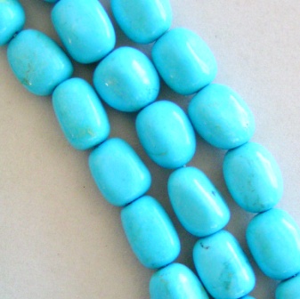 Howlite Dyed the color of Turquoise