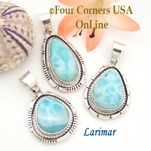 Larimar Jewelry by Navajo Robert Concho Four Corners USA OnLine