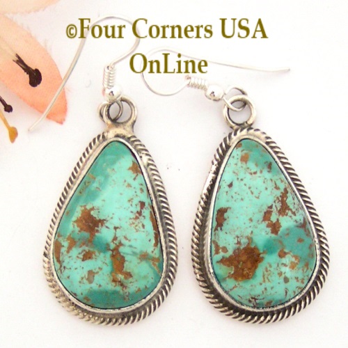 Showy Turquoise Earrings On Sale Now at Four Corners USA OnLine