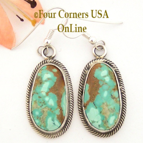Showy Turquoise Earrings On Sale Now at Four Corners USA OnLine