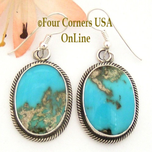 Showy Turquoise Earrings On Sale Now at Four Corners USA OnLine