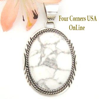 Howlite Four Corners USA OnLine Native American Silver Jewelry