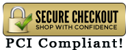 Shop with Confidence at FourCornersUSAonLine PCI Compliant Secure Checkout