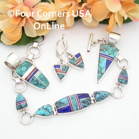 All Steve Harper's Stoneweaver Jewelry by Native American Artisans are On Sale Now at Four Corners USA OnLine!