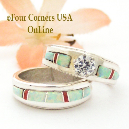 Select Navajo Bridal Engagement Rings On Sale Now at Four Corners USA OnLine